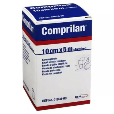 COMPRILAN elastic bandage 10 cmx5 m, 1 piece COMPRILAN elastic bandage 10 cmx5 m, 1 piece