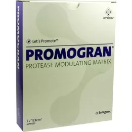 PROMOGRAN 123 sqcm sterile tamponades, 5 pieces