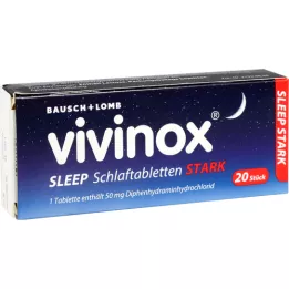VIVINOX Υπνωτικά χάπια ισχυρά, 20 τεμ