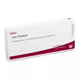 LIEN/PLUMBUM Ampoules, 10X1 ml