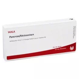 PANCREAS/METEOREISEN Ampoules, 10X1 ml