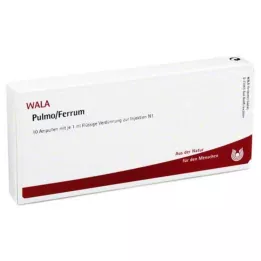PULMO/FERRUM Ampoules, 10X1 ml