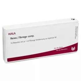 RENES/BORAGO comp. ampoules, 10X1 ml