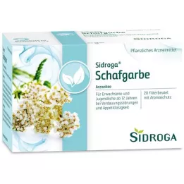 SIDROGA Schafgarbe Tee Filterbeutel, 20X1.5 g