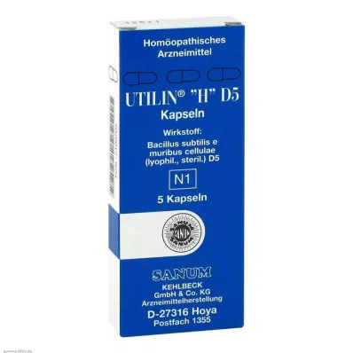 UTILIN H D 5 capsules, 5 pcs UTILIN H D 5 capsules, 5 pcs
