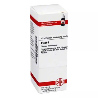 IRIS D 6 Dilution, 20 ml IRIS D 6 Dilution, 20 ml
