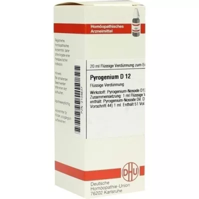 PYROGENIUM D12 Dilution, 20mL