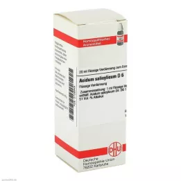 ACIDUM SALICYLICUM D 6 Dilution, 20 ml