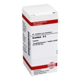 ACONITUM D 6 tablets, 80 pcs