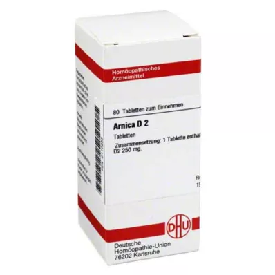ARNICA D 2 tablets, 80 pcs