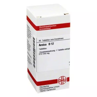 ARNICA D 12 tablets, 80 pcs