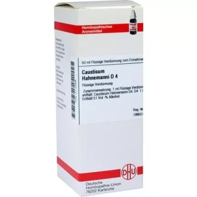 CAUSTICUM HAHNEMANNI D 4 Dilution, 50mL