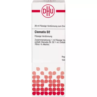 CLEMATIS D 2 Dilution, 20mL