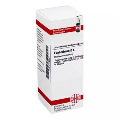 EUPHORBIUM D 6 Dilution, 20 ml