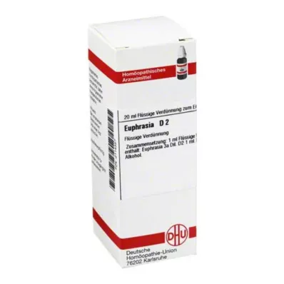 EUPHRASIA D 2 Dilution, 20 ml EUPHRASIA D 2 Dilution, 20 ml