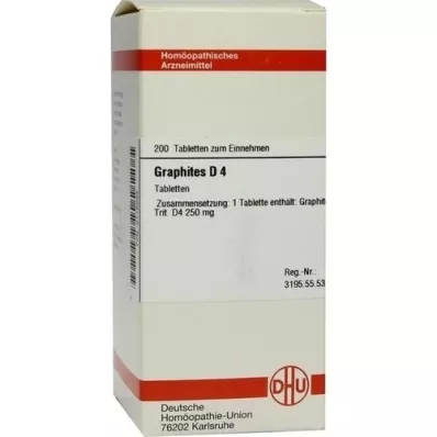 GRAPHITES D 4 tablets, 200 pcs GRAPHITES D 4 tablets, 200 pcs