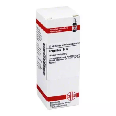 GRAPHITES D 12 Dilution, 20 ml GRAPHITES D 12 Dilution, 20 ml