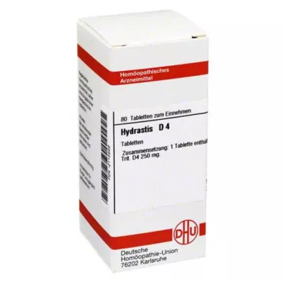 HYDRASTIS D 4 tablets, 80 pcs