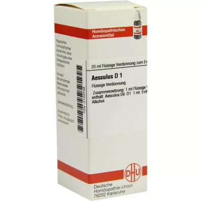 AESCULUS D 1 Dilution, 20 ml
