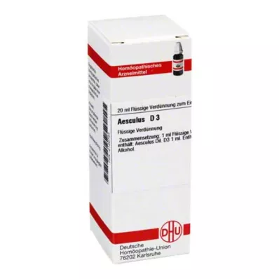 AESCULUS D 3 Dilution, 20 ml