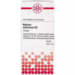 NATRIUM SULFURICUM D 2 tablets, 200 pcs