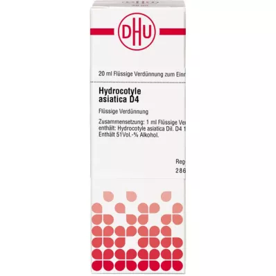 HYDROCOTYLE asiatica D4 Dilution, 20ml