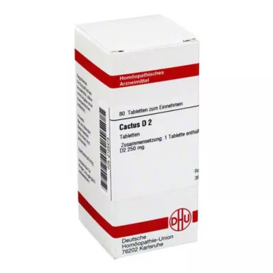 CACTUS D 2 tablets, 80 pcs