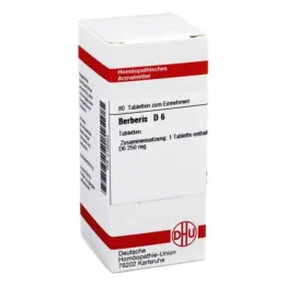 BERBERIS D 6 tablets, 80 pcs
