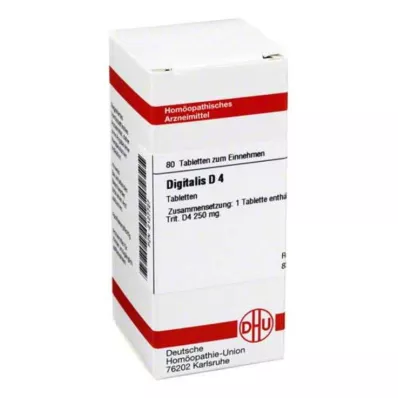 DIGITALIS D 4 tablets, 80 pcs DIGITALIS D 4 tablets, 80 pcs