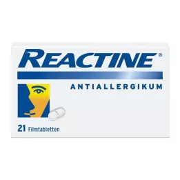 REACTINE Film-coated tablets, 21 pcs