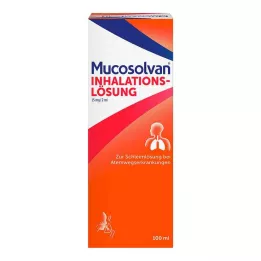 MUCOSOLVAN Inhalation solution 15 mg solution for nebulizer, 100 ml