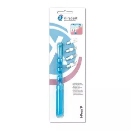 MIRADENT Pointed brush kit I-Prox P tra.blue 1H.4B., 1 piece