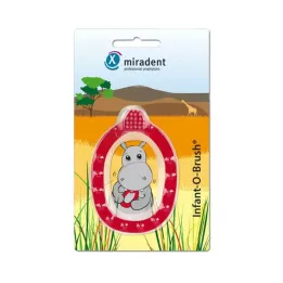 MIRADENT Childrens learning toothbrush Infant-O-Brush red, 1 piece