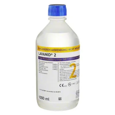 Lavanid 2 wound irrigation solution, 1000 ml Lavanid 2 wound irrigation solution, 1000 ml