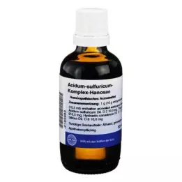 ACIDUM SULFURICUM KOMPLEX liquid, 50 ml
