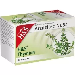 H&amp;S thyme tea filter bag, 20x1.4 g