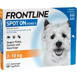 Frontline Spot on S, 6 pz