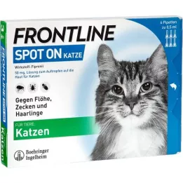 FRONTLINE Spot on K solution for cats, 6 pcs
