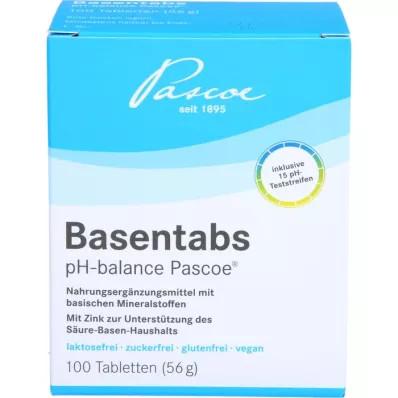 BASENTABS pH Balance Pascoe Tablets, 100 pcs