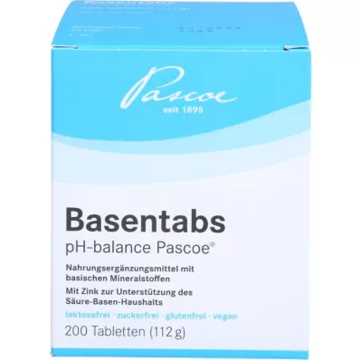 BASENTABS pH Balance Pascoe tablets, 200 pcs