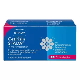 CETIRIZIN STADA 10 mg film-coated tablets, 7 pcs