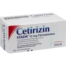 CETIRIZIN STADA 10 mg film -coated tablets, 100 pcs
