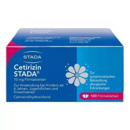 CETIRIZIN STADA 10 mg film-coated tablets, 100 pcs