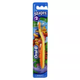ORAL B Stages 2 childrens toothbrush 2-4 years, 1 pcs