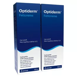 OPTIDERM Fat cream, 2X100 g