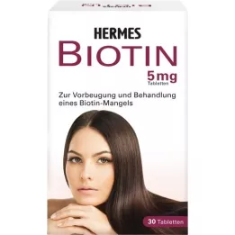 BIOTIN HERMES 5 mg tablets, 30 pcs