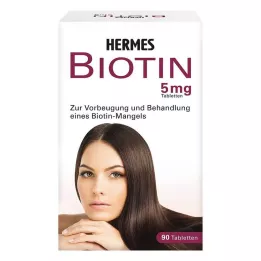 BIOTIN HERMES 5 mg tablets, 90 pcs