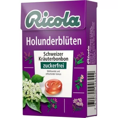 RICOLA o.Z.Box Holunderblüten Bonbons, 50 g