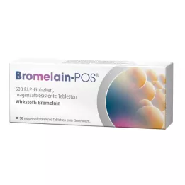 BROMELAIN POS gastro-resistant tablets, 30 pcs