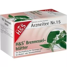 H&amp;S Brennesselblätter Filterbeutel, 20X1.6 g